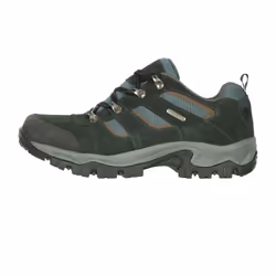 Mountain Warehouse Mens Voyage Suede Waterproof Walking Shoes - 6 UK, Black
