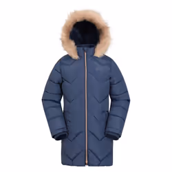 Mountain Warehouse Childrens/Kids Galaxy Water Resistant Padded Jacket - 5-6 Years, Navy