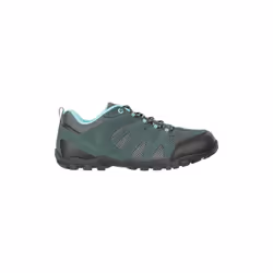 Mountain Warehouse Womens/Ladies Outdoor II Suede Walking Shoes - 5 UK, Dark Grey/Petrol