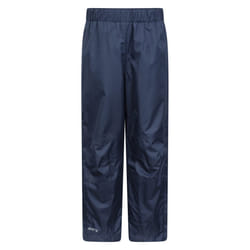 Mountain Warehouse Childrens/Kids Spray II Waterproof Over Trousers - 13 Years, Navy