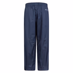 Mountain Warehouse Childrens/Kids Spray II Waterproof Over Trousers - 13 Years, Navy