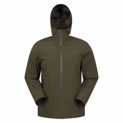 Mountain Warehouse Mens Covert Waterproof Jacket - XS, Khaki