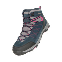 Mountain Warehouse Womens/Ladies Rapid Suede Waterproof Walking Boots - 5 UK, Navy