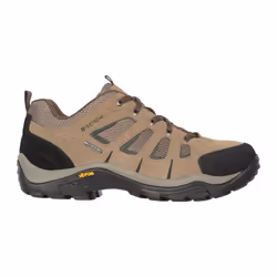 Mountain Warehouse Mens Field Extreme Suede Waterproof Walking Shoes - 12 UK, Khaki