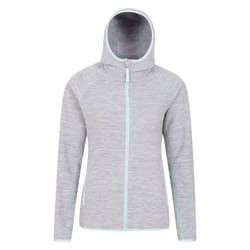 Mountain Warehouse Womens/Ladies Lleyn II Melange Full Zip Hoodie - 6 UK, Grey