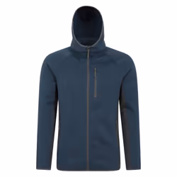 Mountain Warehouse Mens Treston Fleece Hooded Hoodie - 4XL, Navy