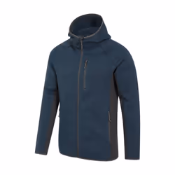 Mountain Warehouse Mens Treston Fleece Hooded Hoodie - 4XL, Navy