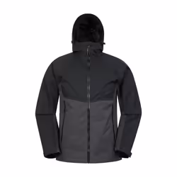 Mountain Warehouse Mens Verge Extreme Waterproof Jacket - 3XL, Black