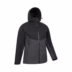 Mountain Warehouse Mens Verge Extreme Waterproof Jacket - 3XL, Black