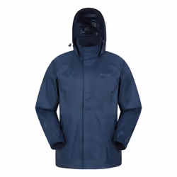 Mountain Warehouse Mens Pakka II Waterproof Jacket - M, Navy