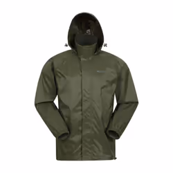 Mountain Warehouse Mens Pakka II Waterproof Jacket - 3XL, Green
