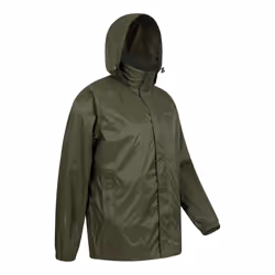 Mountain Warehouse Mens Pakka II Waterproof Jacket - 3XL, Green