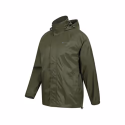 Mountain Warehouse Mens Pakka II Waterproof Jacket - 3XL, Green