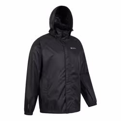 Mountain Warehouse Mens Pakka II Waterproof Jacket - 3XL, Black