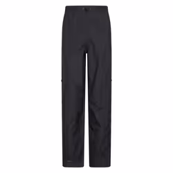 Mountain Warehouse Mens Downpour Waterproof Trousers - XXS L, Black