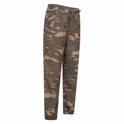 Mountain Warehouse Childrens/Kids Camo Reinforced Knee Trousers - 7-8 Years, Green/Brown