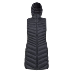 Mountain Warehouse Womens/Ladies Florence Padded Long Gilet - 18 UK, Black