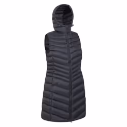 Mountain Warehouse Womens/Ladies Florence Padded Long Gilet - 18 UK, Black