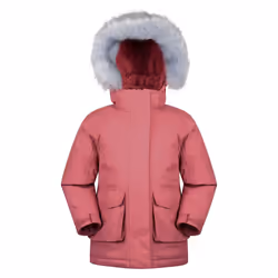 Mountain Warehouse Childrens/Kids Ranger Logo Water Resistant Jacket - 3-4 Years, Pink