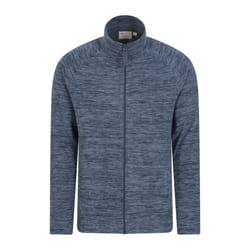 Mountain Warehouse Mens Snowdon II Full Zip Fleece Jacket - 4XL, Blue