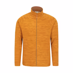 Mountain Warehouse Mens Snowdon II Full Zip Fleece Jacket - XXS, Yellow
