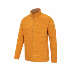 Mountain Warehouse Mens Snowdon II Full Zip Fleece Jacket - XXS, Yellow