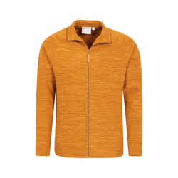 Mountain Warehouse Mens Snowdon II Full Zip Fleece Jacket - XXS, Yellow