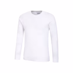 Mountain Warehouse Mens Talus Round Neck Long-Sleeved Thermal Top - 4XL, White