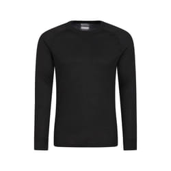 Mountain Warehouse Mens Talus Round Neck Long-Sleeved Thermal Top - 3XL, Black
