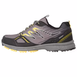 Mountain Warehouse Mens Enhance Trail Waterproof Running Trainers - 12 UK, Grey