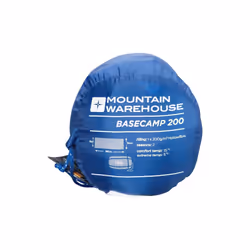 Mountain Warehouse Basecamp 200 Summer Sleeping Bag - One Size, Blue
