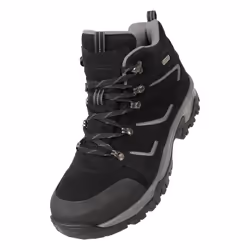 Mountain Warehouse Mens Voyage Suede Waterproof Boots - 9 UK, Black