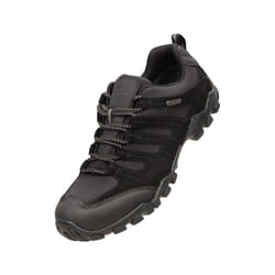 Mountain Warehouse Womens/Ladies Belfour Suede Waterproof Walking Shoes - 6 UK, Black