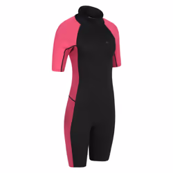 Mountain Warehouse Womens/Ladies Short Wetsuit - 12 UK - 14 UK, Black