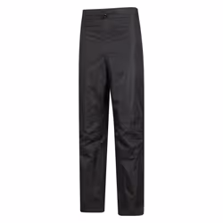 Mountain Warehouse Mens Spray Waterproof Regular Trousers - L, Black