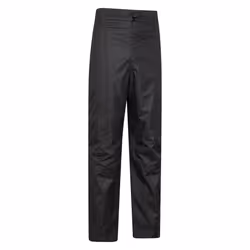 Mountain Warehouse Mens Spray Waterproof Regular Trousers - L, Black