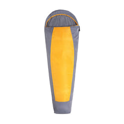 Mountain Warehouse Traveller 50 Summer Lightweight Mummy Sleeping Bag - 215cm, Yellow