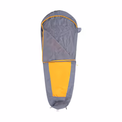 Mountain Warehouse Traveller 50 Summer Lightweight Mummy Sleeping Bag - 215cm, Yellow