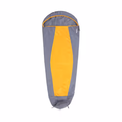 Mountain Warehouse Traveller 50 Summer Lightweight Mummy Sleeping Bag - 200cm, Yellow