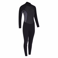 Mountain Warehouse Womens/Ladies Printed Full Wetsuit - 8 UK - 10 UK, Black