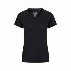 Mountain Warehouse Womens/Ladies Endurance T-Shirt - 6 UK, Black