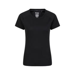 Mountain Warehouse Womens/Ladies Endurance T-Shirt - 6 UK, Black