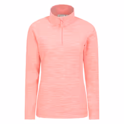 Mountain Warehouse Womens/Ladies Snowdon Melange Fleece Top - 20 UK, Pink
