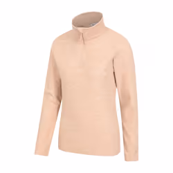 Mountain Warehouse Womens/Ladies Snowdon Melange Fleece Top - 4 UK, Beige