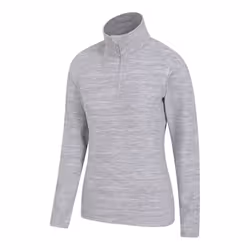 Mountain Warehouse Womens/Ladies Snowdon Melange Fleece Top - 20 UK, Grey