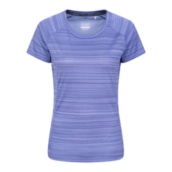 Mountain Warehouse Womens/Ladies Endurance Striped T-Shirt - 8 UK, Blue