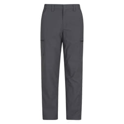 Mountain Warehouse Mens Stretch Winter Hiking Trousers - 34S, Grey