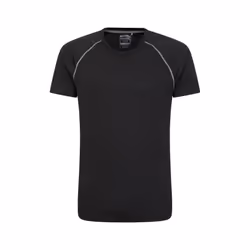 Mountain Warehouse Mens Endurance IsoCool T-Shirt - XS, Black