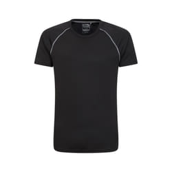 Mountain Warehouse Mens Endurance IsoCool T-Shirt - XS, Black