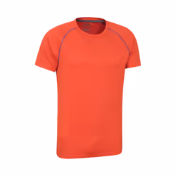 Mountain Warehouse Mens Endurance IsoCool T-Shirt - XS, Bright Orange